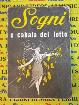 Book libro SOGNI E CABALA DEL LOTTO  A.LI.STA.DI. 1970 (A22)