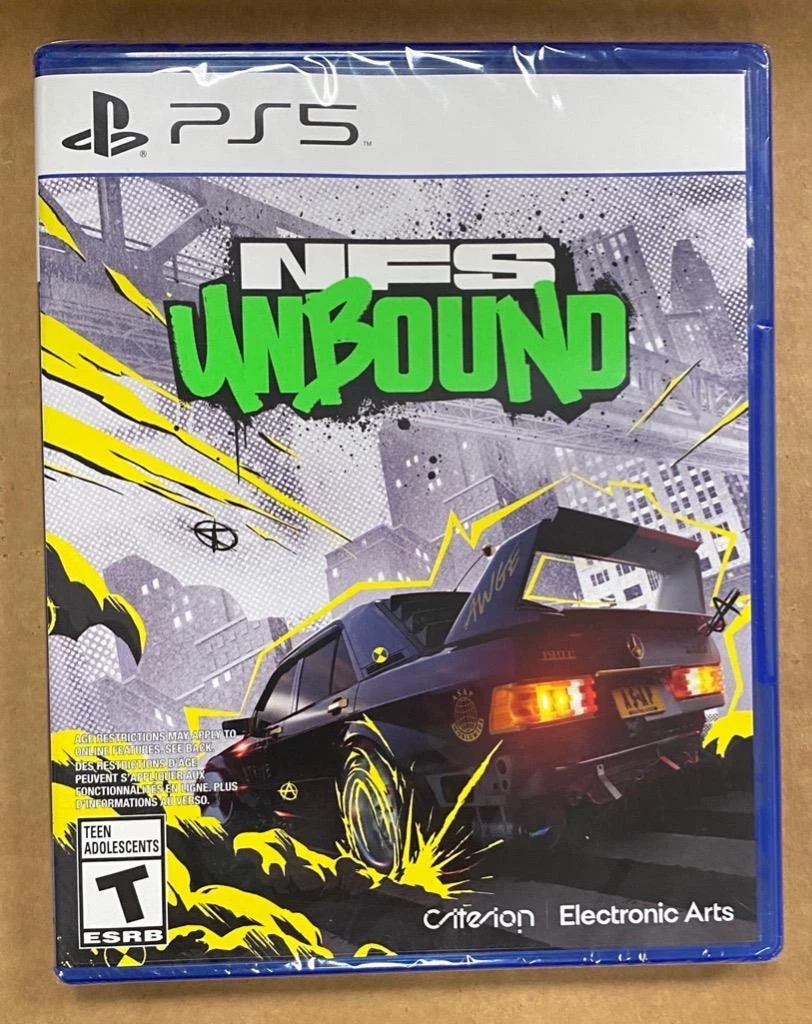 2023 PS5 NFS Unbound EA Need for Speed Racing Brand New Sealed