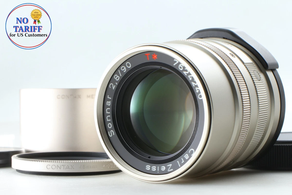 ZEISS Sonnar T* Camera Lenses for Contax 90mm Focal for sale | eBay