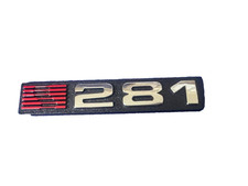 Ford Mustang Saleen Heritage Mustang 281 S281 H281 Emblem Single Piece