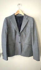 Brooks Brothers Women's Explorer Fit sz 8 Blazer Jacket - navy gray