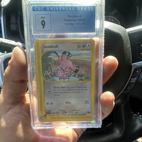Snubbull graded CGC 9 for sale on eBay
