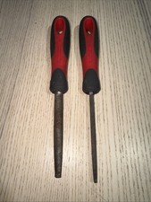Snap-on Sgfmn106 Mini Needle File Set Red Soft Grip Hand Tools - 2 Pieces Snap-on Sgfmn106 Mini Needle File Set Red Soft Grip Hand Tools - 2 Pieces