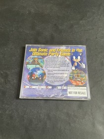 sega dreamcast sonic shuffle Case only NOT FOR RESALE 