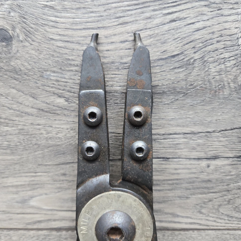 Milbar 73R Retaining Snap Ring Heavy Duty Internal External Homeade Works Good - Image 2 of 4
