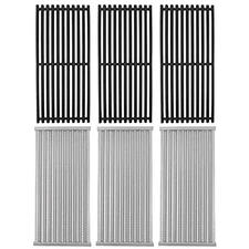 BQMAX 17" Cooking Grate & Grill Emitter Replacement Parts for Charbroil TRU I...