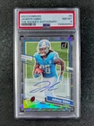 2023 Panini Donruss JAHMYR GIBBS 73/100 RC Auto The Rookies SP #6 PSA 8