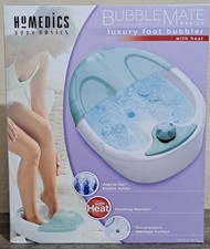 Homedics Bubble Mate Luxury Foot Bubbler with Heat Model BB-50 NEW