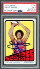 Julius Dr. J Erving Signed 1972 Topps RC #195 PSA 5 Auto GM 10 PSA/DNA