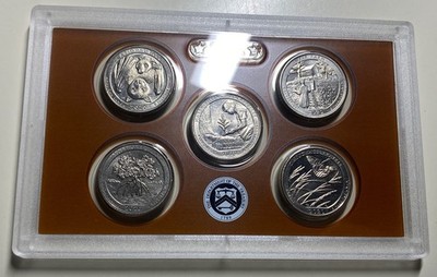 2020-W Quarter Set (Lot Of 5 Coins) West Point Am. Samoa Weir Farm SRB MBR TGP