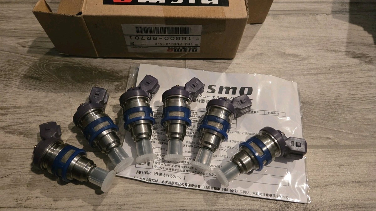 ニモ NEW SET OF 6x NISMO 555cc Injector NISSAN Z32 90-94 300ZX Twin