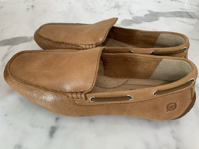 Børn Men s Marcus Driving Loafer Tan Size US 8/Eu 41