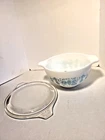 Vintage Pyrex AMISH  Butterprint 441 Cinderella Mixing Bowl 1-1/2 Pint & Lid