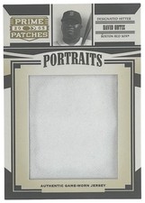 2005 Donruss Prime Patches Portraits Swatch #P-5 David Ortiz Red Sox /237