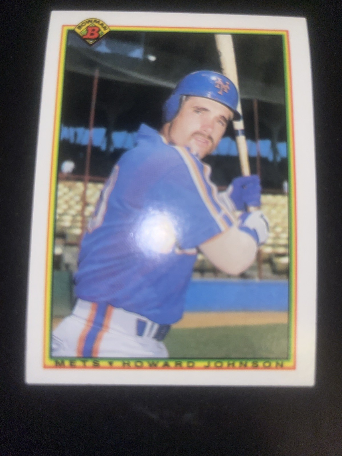 1990 Bowman #133 Howard Johnson New York Mets