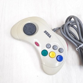 Sega Saturn console white bundle with 5 Games & 2 controllers Japanese System