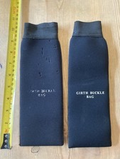 2 Sacchetti di protezione/protezione fibbia cintura rondella in neoprene lunghezza 10 pollici (grande)