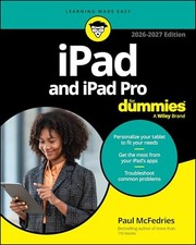 Image of IPad and IPad Pro for Dummies by Paul McFedries (2026, Trade Paperback)