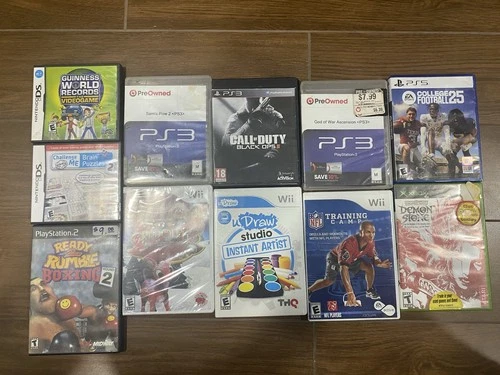 Lot of 11 Games and Tested and Working PS2 Wii PS3 DS