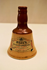 Bouteille Mini En Céramique Vide De Whisky Blendé Bell's Vintage Perth Écosse "R