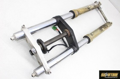 しゃしんががりさん専用 gsxr1100 1989年式正立フロントフォーク 89-90 SUZUKI GSXR1100 COMPLETE FRONT END FORKS SUSPENSION