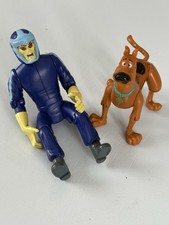 2pcs 5'' Scooby Doo Series 1 Scooby  The Phantom Racer Villains Figures Kid Toy