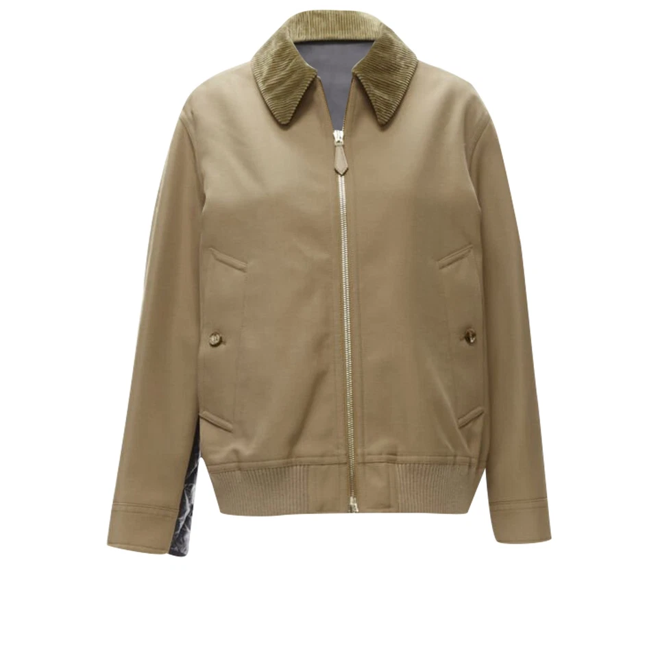 Top corto Michael Kors de lana seda floral sin mangas beige talla 40 Foto 4 de 4