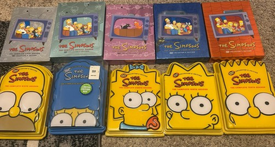 #ad #ad Simpsons DVDs Collectors Set 1 10 12345678910 Clean $174.95