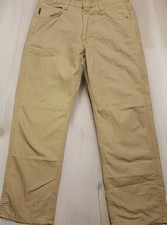 Bulwark Flame Resistant Pants Size 36 X 32 FR Tan PLJ6KH4 Loose Fit Canvas NWT