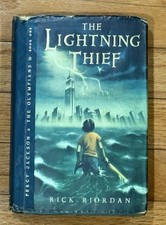 The Lightning Thief — Rick Riordan (Hardcover) First Edition—ACCEPTABLE