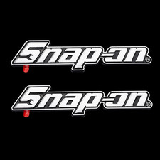 2pc Snap-on Chrome Emblem Badge Logo For Tool Box Tool Chest Self Adhesive 2pc Snap-on Chrome Emblem Badge Logo For Tool Box Tool Chest Self Adhesive