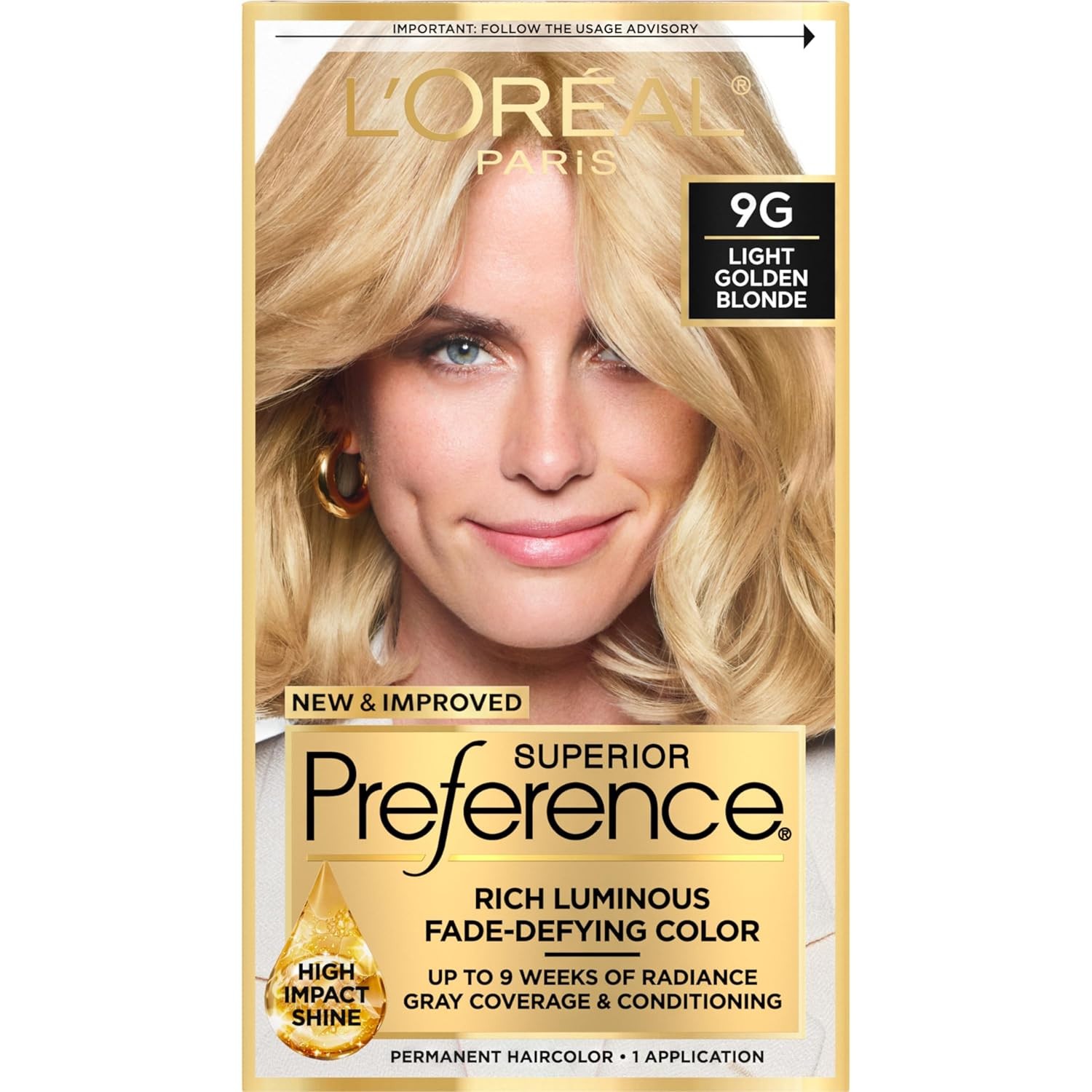 L'Oreal Paris Superior Preference Fade-Defying+Shine Permane