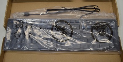 Dell Wired USB Keyboard for Desktop PC KB216-BK-US - Black