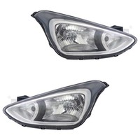 Scheinwerfer Hauptscheinwerfer Set Rechts & Links H4 FüR Hyundai I10 Ba Ia