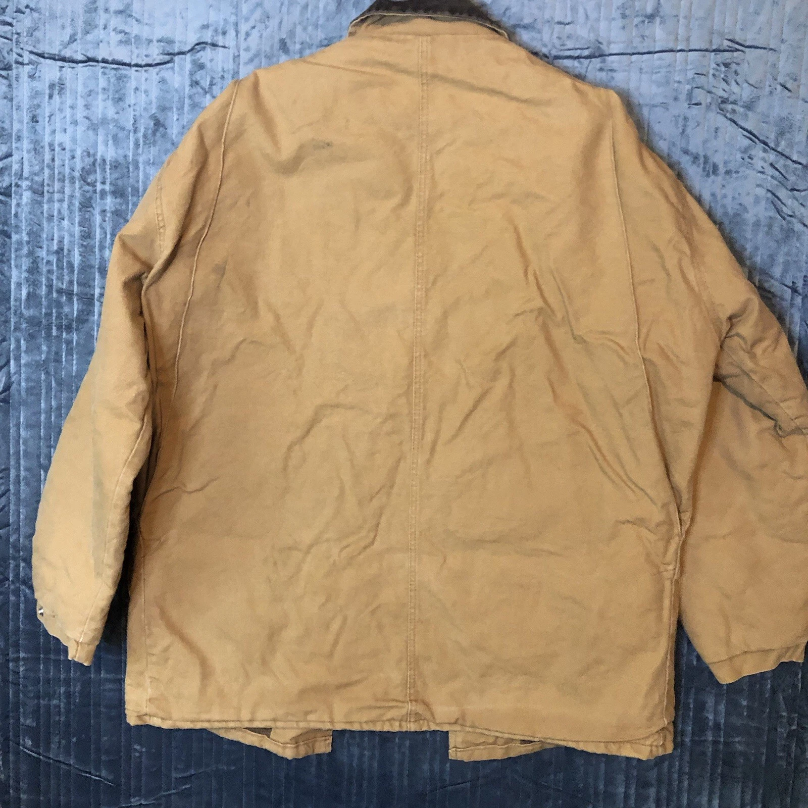 Vintage Paella Canvas Coat- Birmingham Iron Workers Union- Size L- Made USA - product detail image 9