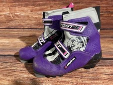 Alpina Frost Kids Nordic Cross Country Ski Boots Size EU33 US2 NNN A-1110