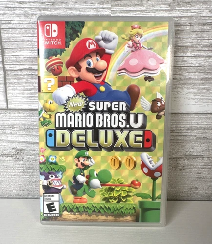 New ListingSuper Mario Bros U Deluxe Nintendo Switch Game Used