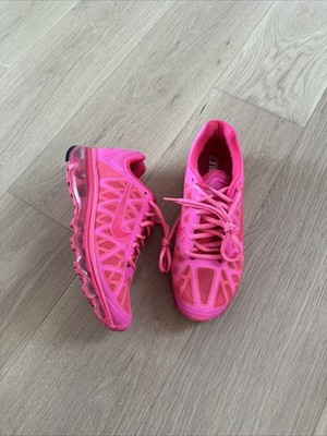 Nike Air Max+ 2011 (429890-660) Pink Athletic Shoes Women Size 7.5