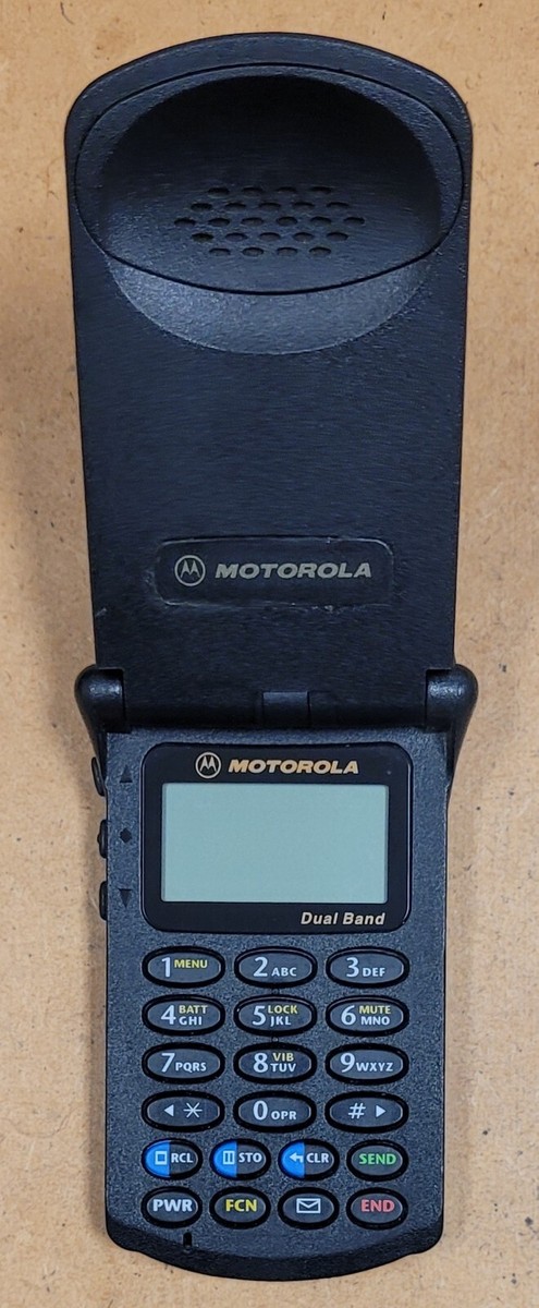 Motorola StarTAC 171646 - Black ( Digital ) Rare Flip Phone