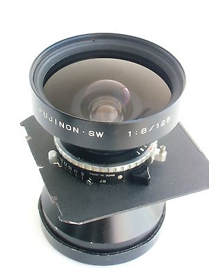 Fuji (Fujinon) SW 125mm/f 8.0 lens, Copal shutter, a lens Fuji (Fujinon) SW 125mm/f 8.0 lens, Copal shutter, a lens