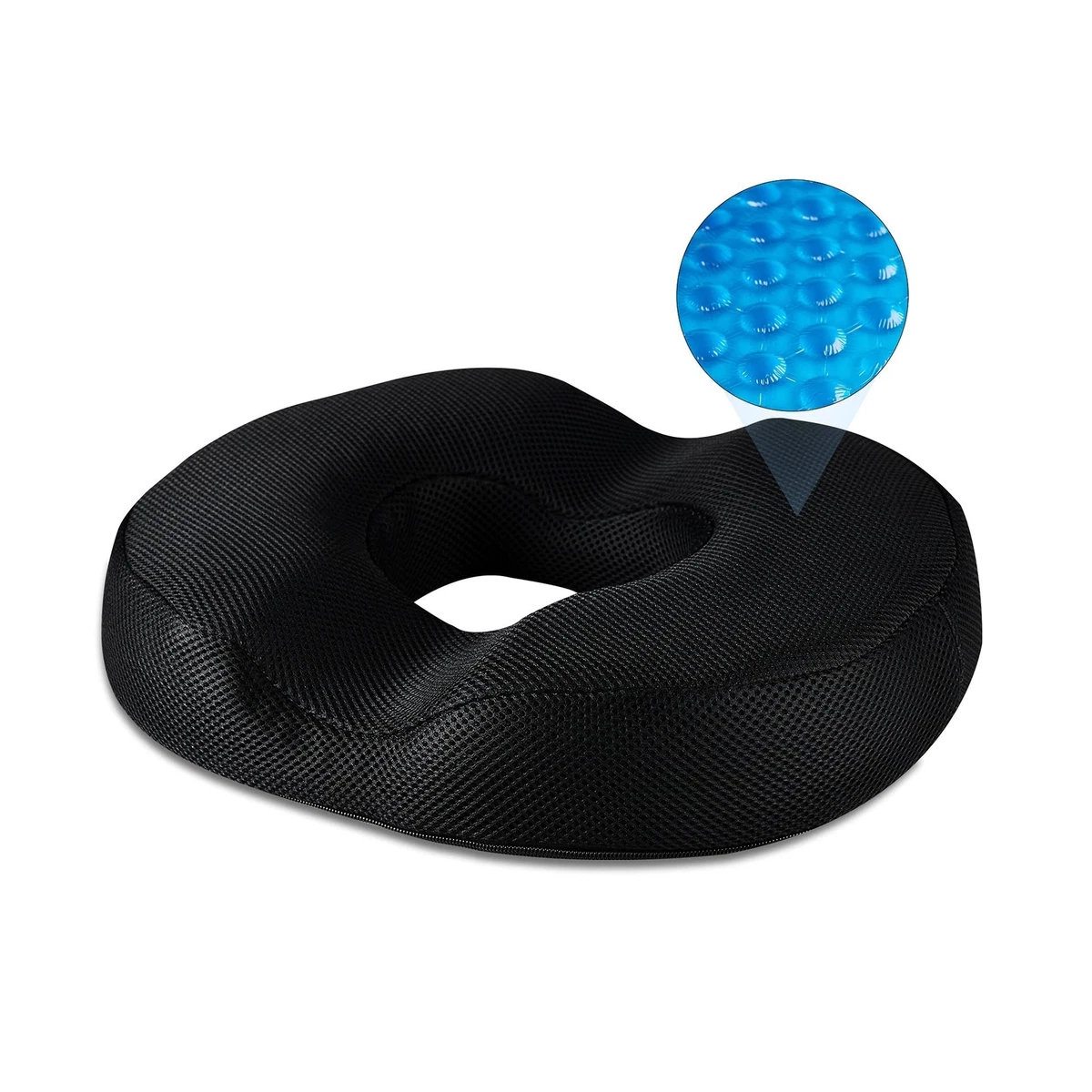 Gel Seat Cushion for Office Chairs Donut Pillow Hemorrhoid