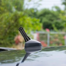 1.4 Car Short Audio Radio Stubby Antenna Replacement Carbon Fiber For Car Truck