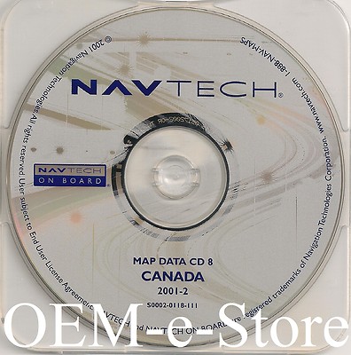 2000 2001 2002 2003 Land Range Rover Sport HSE Navigation CD Coverage Canada Map