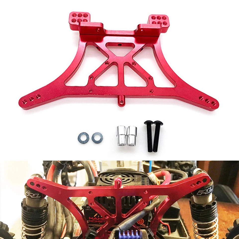 Alloy Rear Shock Tower for 1/10 Electric Slash 2WD, Rustler 2WD & Stampede 2WD - Image 4 of 4