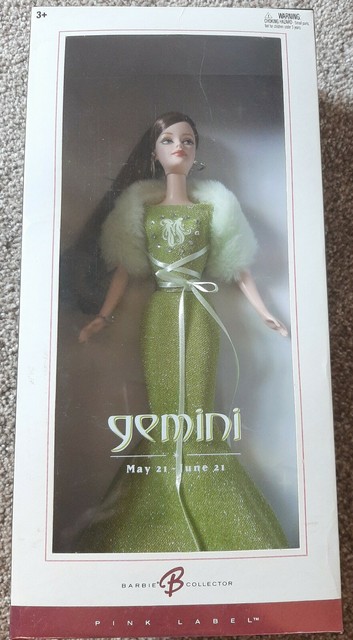 barbie collector pink label