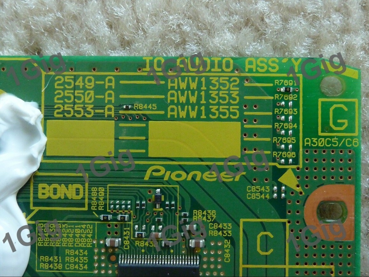 8 BLUE BLINKS REPAIR for YOUR BOARDS used in PIONEER PDP-6020FD PD