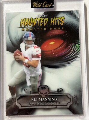   Eli Manning 2024 Haunted Hits Dracula 3/5   New York Giants Legend  