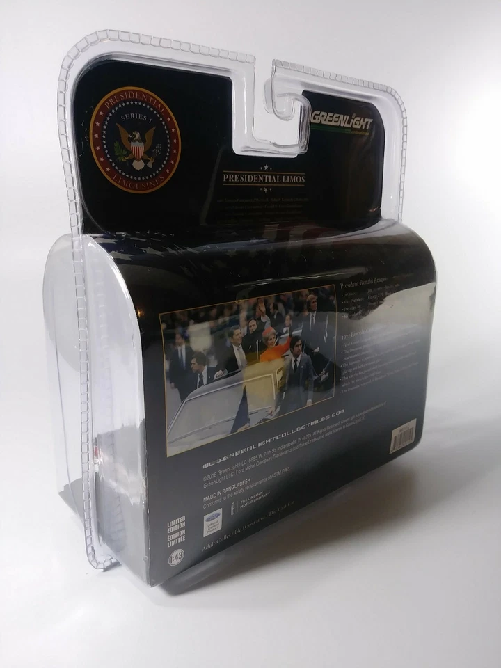 Lincoln Continental Reagan 1972 '72 máquina verde coche de persecución limusina presidencial Foto 3 de 4
