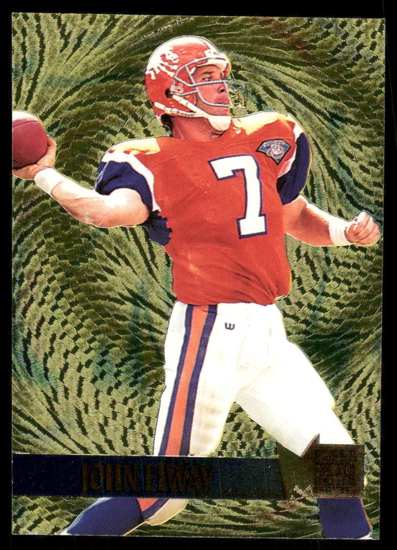 1995 Fleer Metal #5 John Elway Gold Blasters