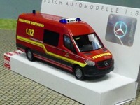 1/87 Busch Mb Sprinter Feuerwehr Dortmund 52616